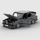 MOC-161114 BMW M5 E28 Dark Bluish Gray Klemmbausteine-LesDiy-Klemmbausteine