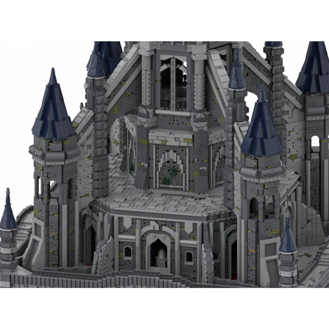 MOC - 161243 Hyrule Castle – Die Legende von Zelda Tränen des Königreichs klemmbausteine - LesDiy - Klemmbausteine