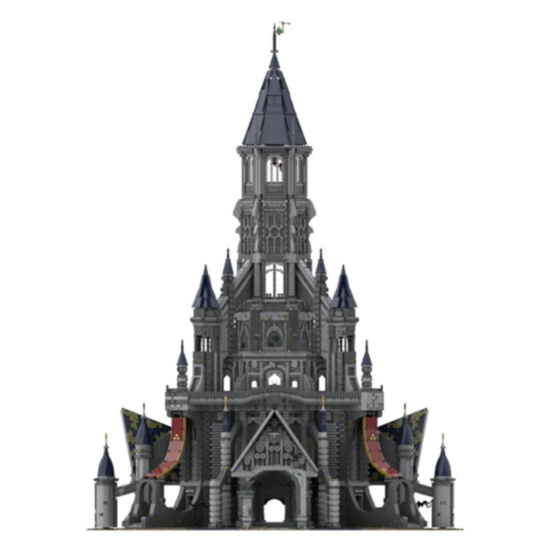 MOC - 161243 Hyrule Castle – Die Legende von Zelda Tränen des Königreichs klemmbausteine - LesDiy - Klemmbausteine