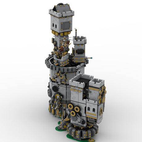 MOC - 161376 Medieval Clockwork Castle Klemmbausteine - LesDiy - Klemmbausteine