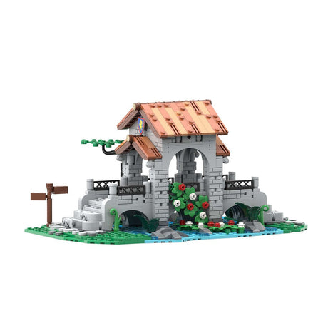 MOC - 161587 Lion Knights' Bridge Klemmbausteine - LesDiy - Klemmbausteine