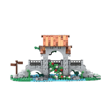MOC - 161587 Lion Knights' Bridge Klemmbausteine - LesDiy - Klemmbausteine