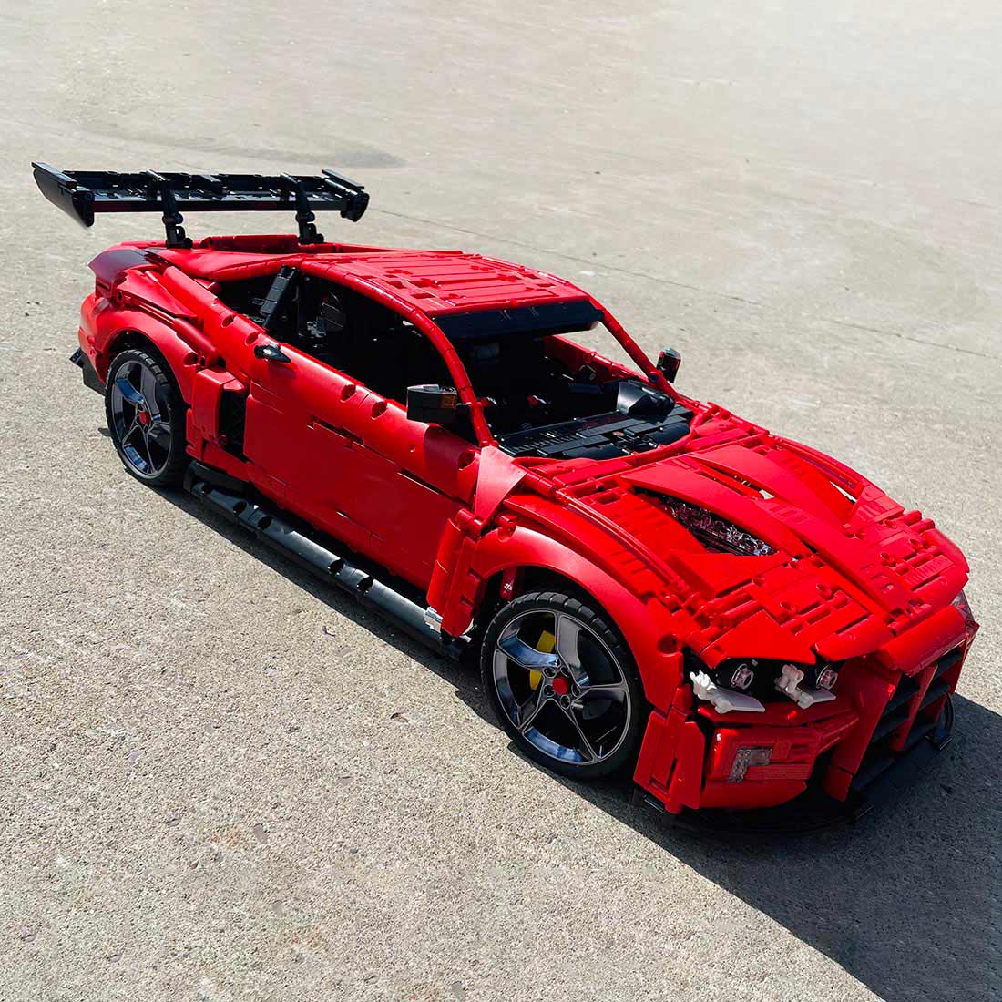 MOC - 161785 BMW M4 GT3 Klemmbausteine - LesDiy - Klemmbausteine