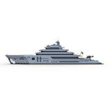 MOC - 162171 Super - Luxus - Großyacht Klemmbausteine - LesDiy - Klemmbausteine