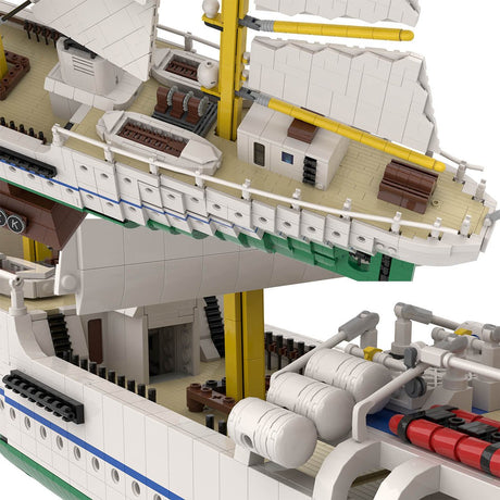 MOC - 162206 Gorch Fock Klemmbausteine - LesDiy - Klemmbausteine