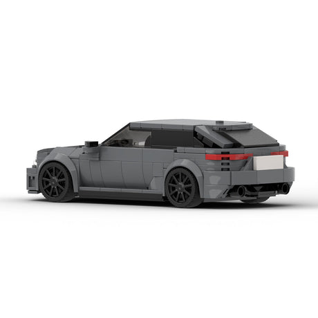 MOC - 163459 Audi RS6 Avant 2019 - 8 stud wide Klemmbausteine - LesDiy - Klemmbausteine