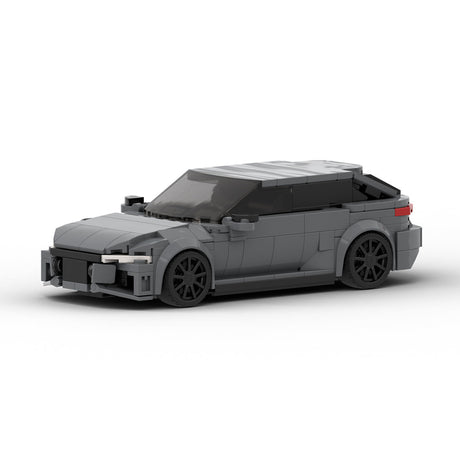 MOC - 163459 Audi RS6 Avant 2019 - 8 stud wide Klemmbausteine - LesDiy - Klemmbausteine