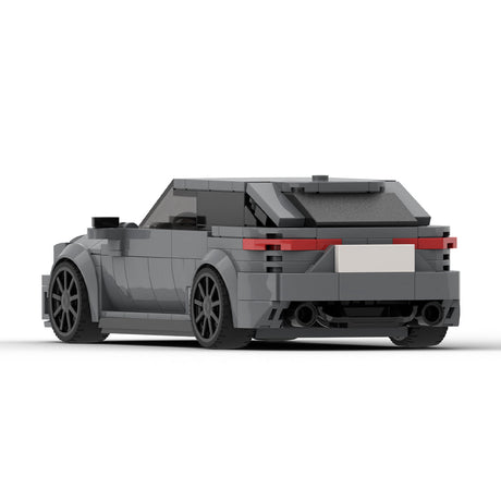 MOC - 163459 Audi RS6 Avant 2019 - 8 stud wide Klemmbausteine - LesDiy - Klemmbausteine