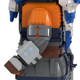 MOC - 163933 Ahsoka Tano Klemmbausteine - LesDiy - Klemmbausteine