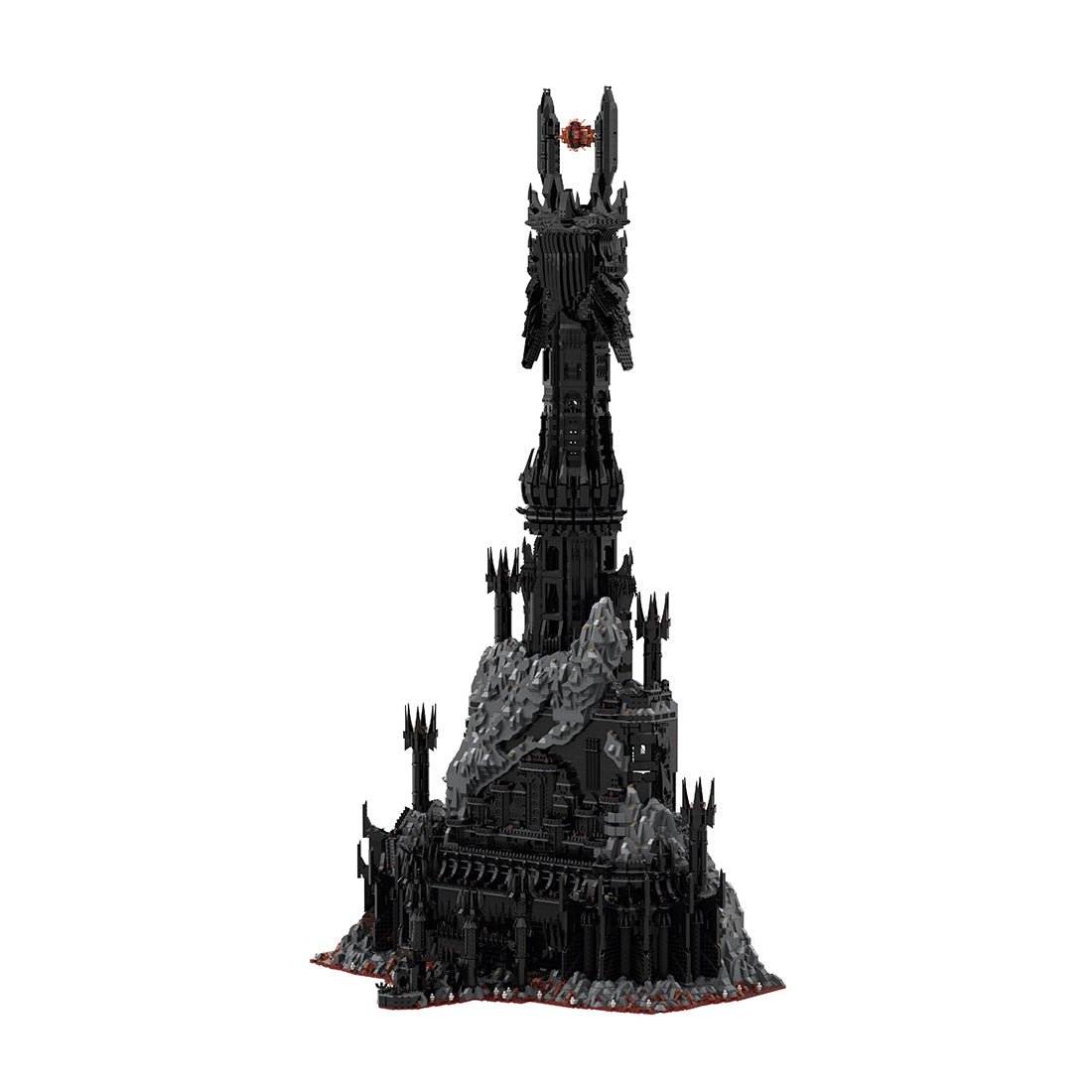 MOC - 164351 UCS Barad - Dur Klemmbausteine - LesDiy - Klemmbausteine