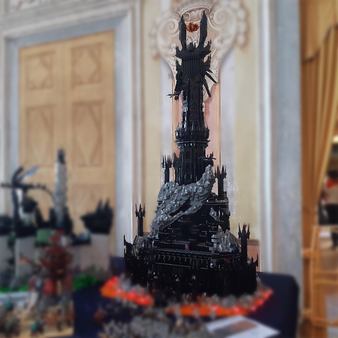 MOC - 164351 UCS Barad - Dur Klemmbausteine - LesDiy - Klemmbausteine