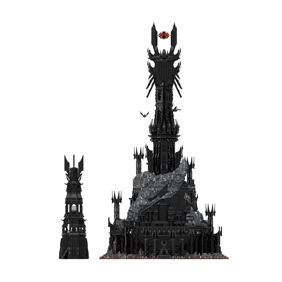 MOC - 164351 UCS Barad - Dur Klemmbausteine - LesDiy - Klemmbausteine