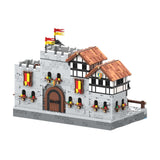 MOC - 164496 Lion Knights' Harbor Klemmbausteine - LesDiy - Klemmbausteine