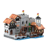MOC - 164496 Lion Knights' Harbor Klemmbausteine - LesDiy - Klemmbausteine