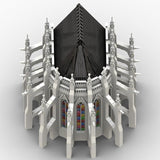 MOC - 165277 Gothic Cathedral Module 1 - Choir Klemmbausteine - LesDiy - Klemmbausteine