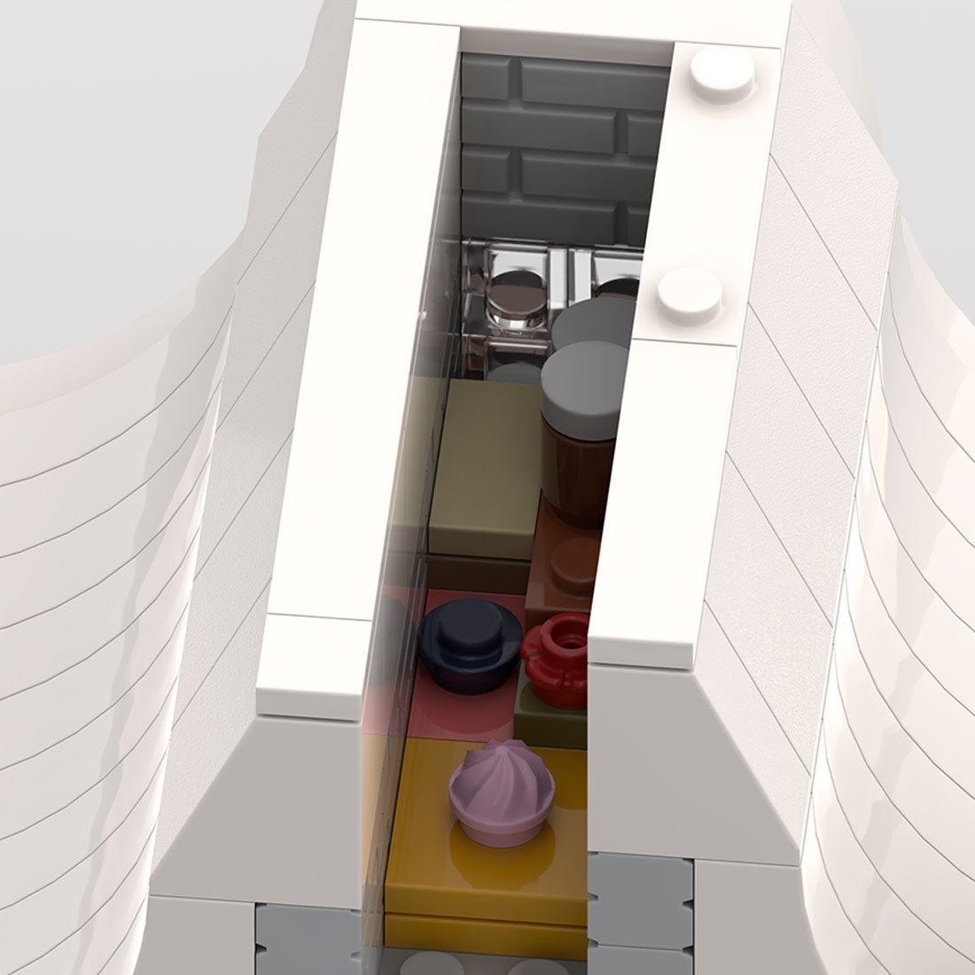 MOC - 165379 Winter House Klemmbausteine - LesDiy - Klemmbausteine