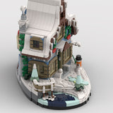 MOC - 165379 Winter House Klemmbausteine - LesDiy - Klemmbausteine