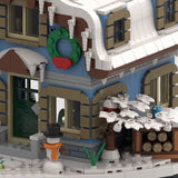 MOC - 165379 Winter House Klemmbausteine - LesDiy - Klemmbausteine