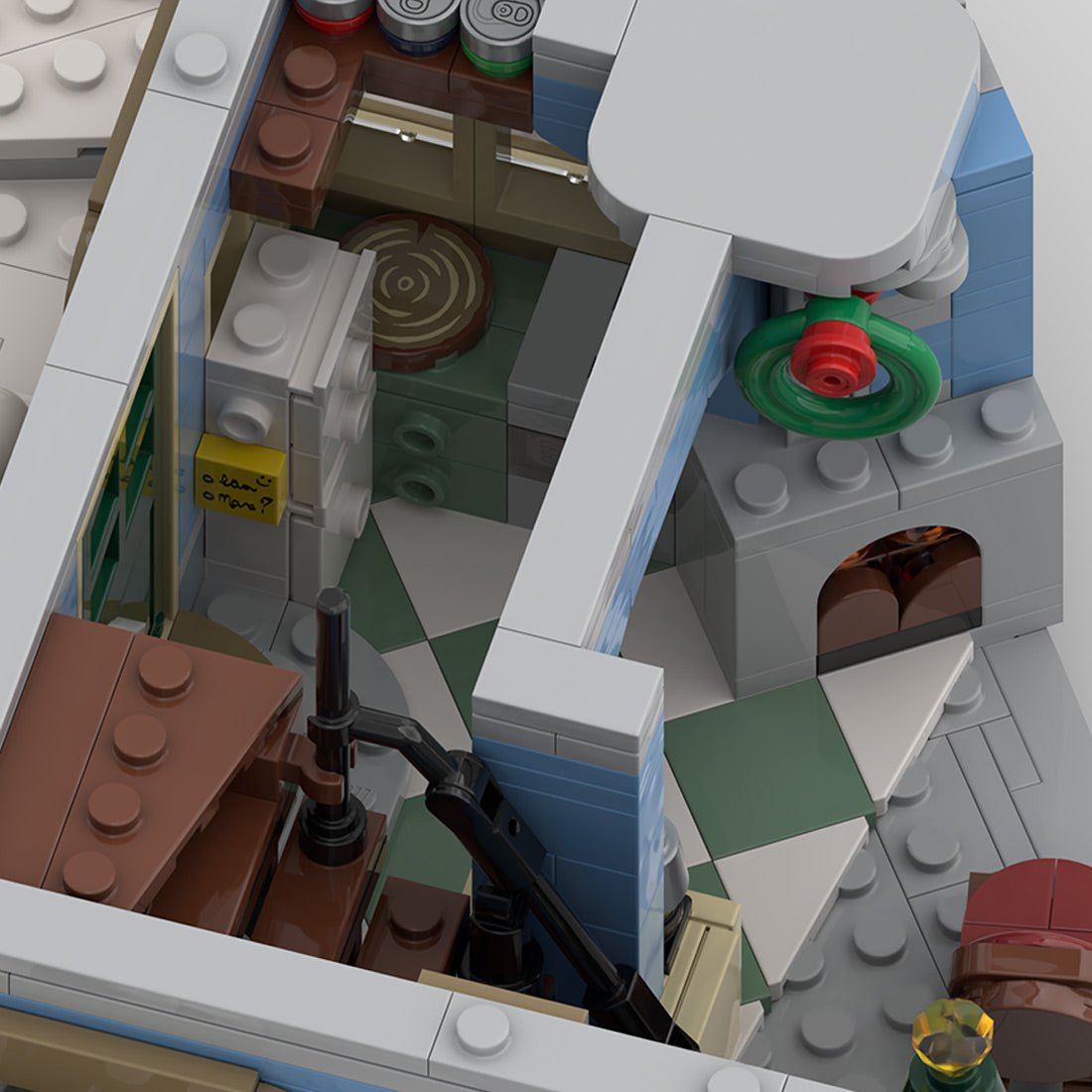 MOC - 165379 Winter House Klemmbausteine - LesDiy - Klemmbausteine