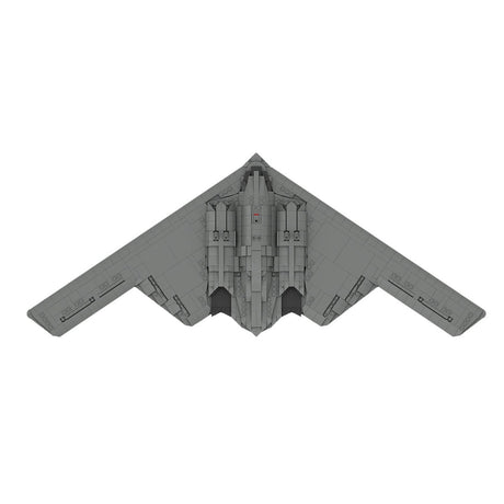 MOC - 166363 1/70 B - 2 Spirit Stealth Bomber Klemmbausteine - LesDiy - Klemmbausteine