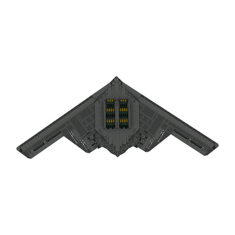 MOC - 166363 1/70 B - 2 Spirit Stealth Bomber Klemmbausteine - LesDiy - Klemmbausteine