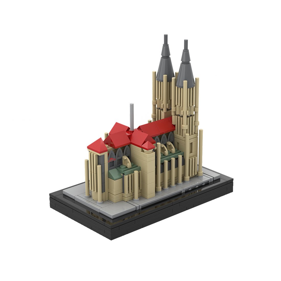 MOC - 166719 St. Peter Cathedral, Regensburg, Germany Klemmbausteine - LesDiy - Klemmbausteine