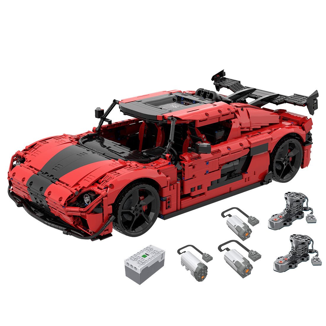 MOC - 167461 Koenigsegg Agera RS Klemmbausteine - LesDiy - Klemmbausteine