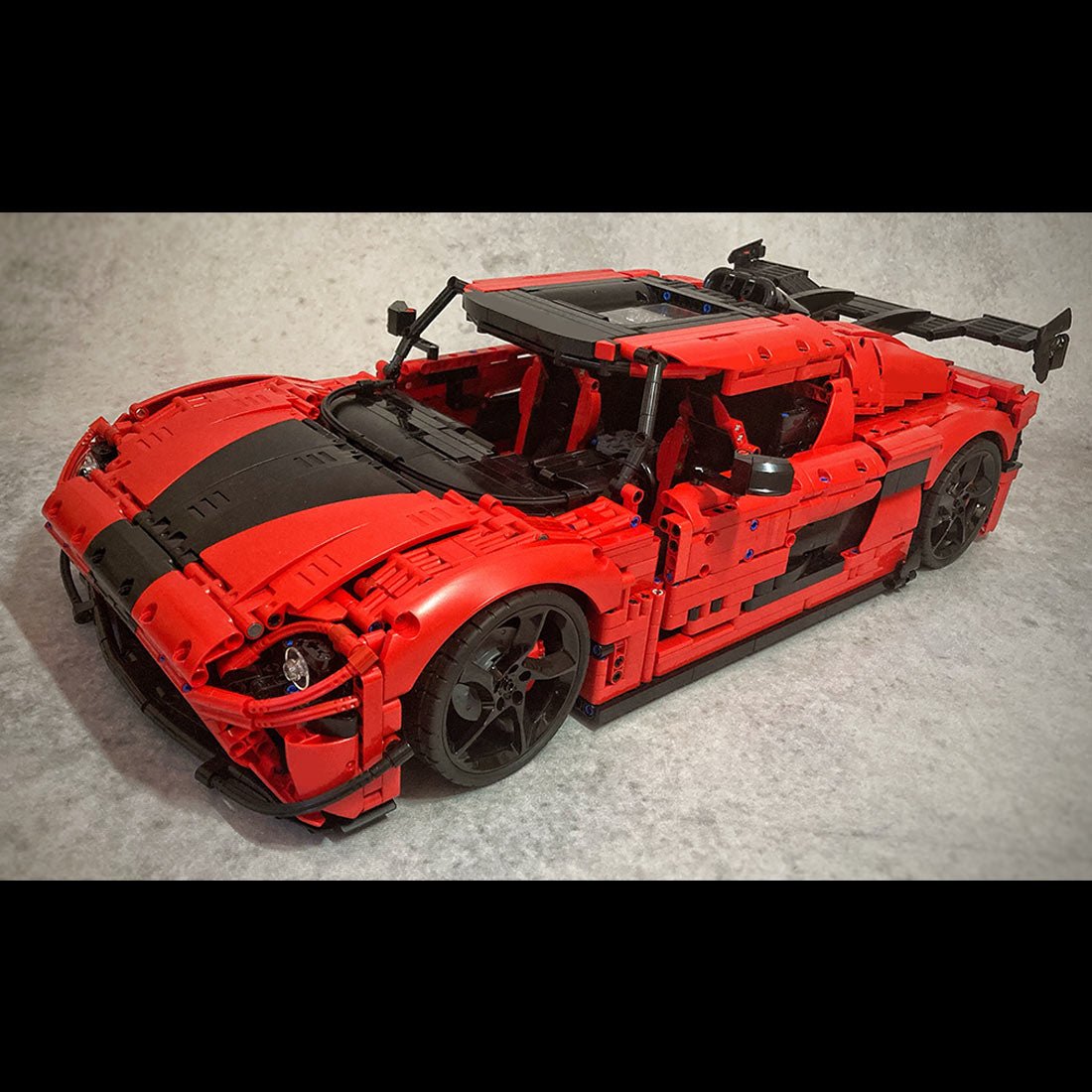 MOC - 167461 Koenigsegg Agera RS Klemmbausteine - LesDiy - Klemmbausteine