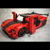 MOC - 167461 Koenigsegg Agera RS Klemmbausteine - LesDiy - Klemmbausteine