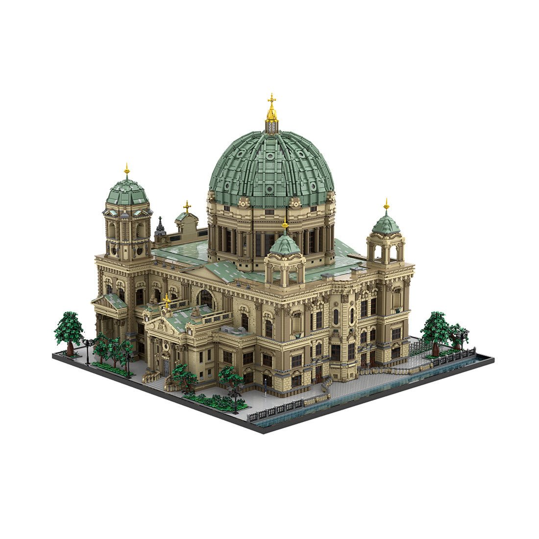 MOC - 169060 Berlin Cathedral Klemmbausteine - LesDiy - Klemmbausteine