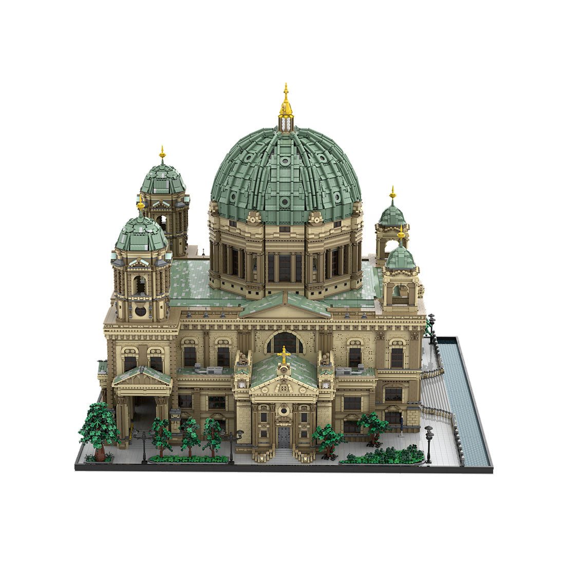 MOC - 169060 Berlin Cathedral Klemmbausteine - LesDiy - Klemmbausteine