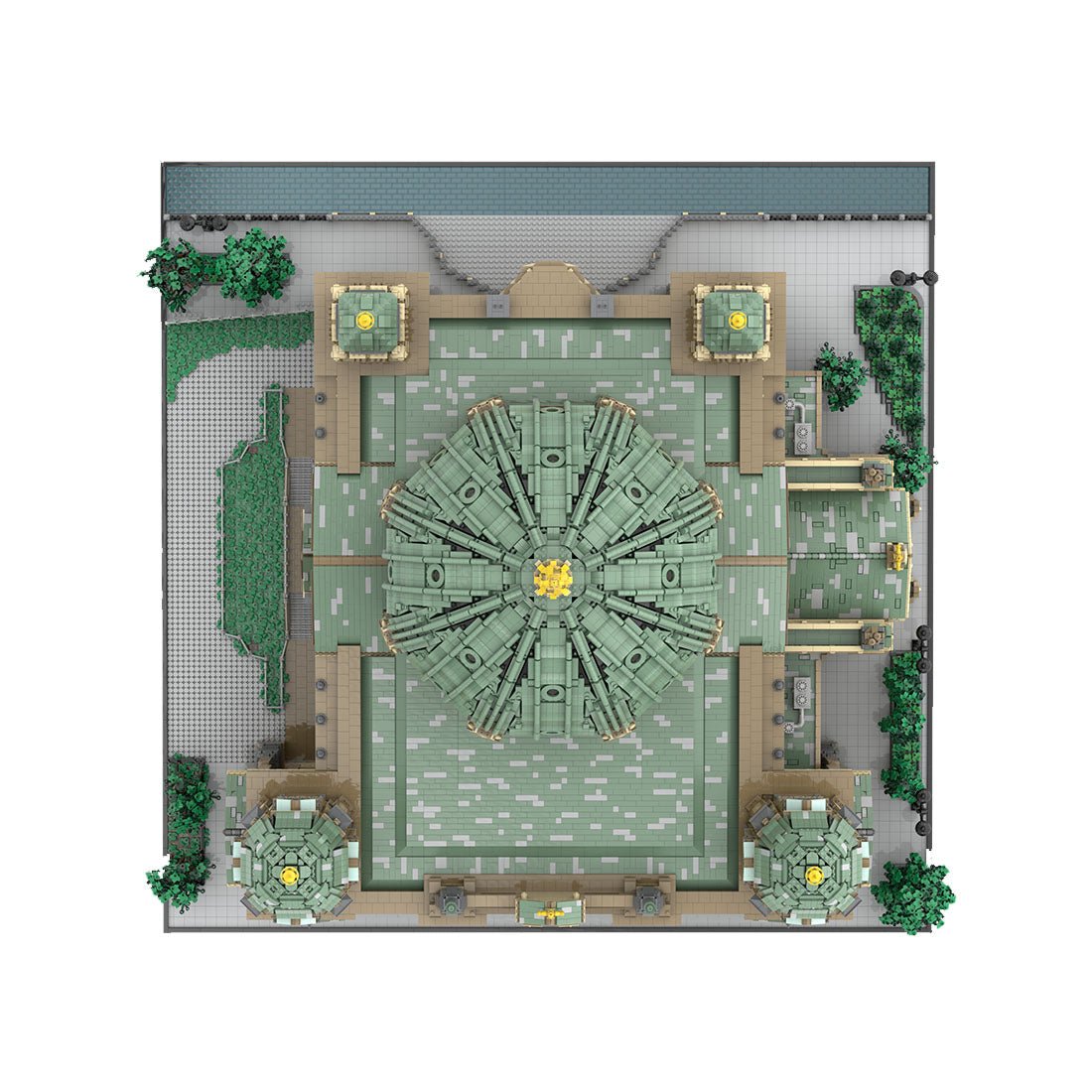 MOC - 169060 Berlin Cathedral Klemmbausteine - LesDiy - Klemmbausteine