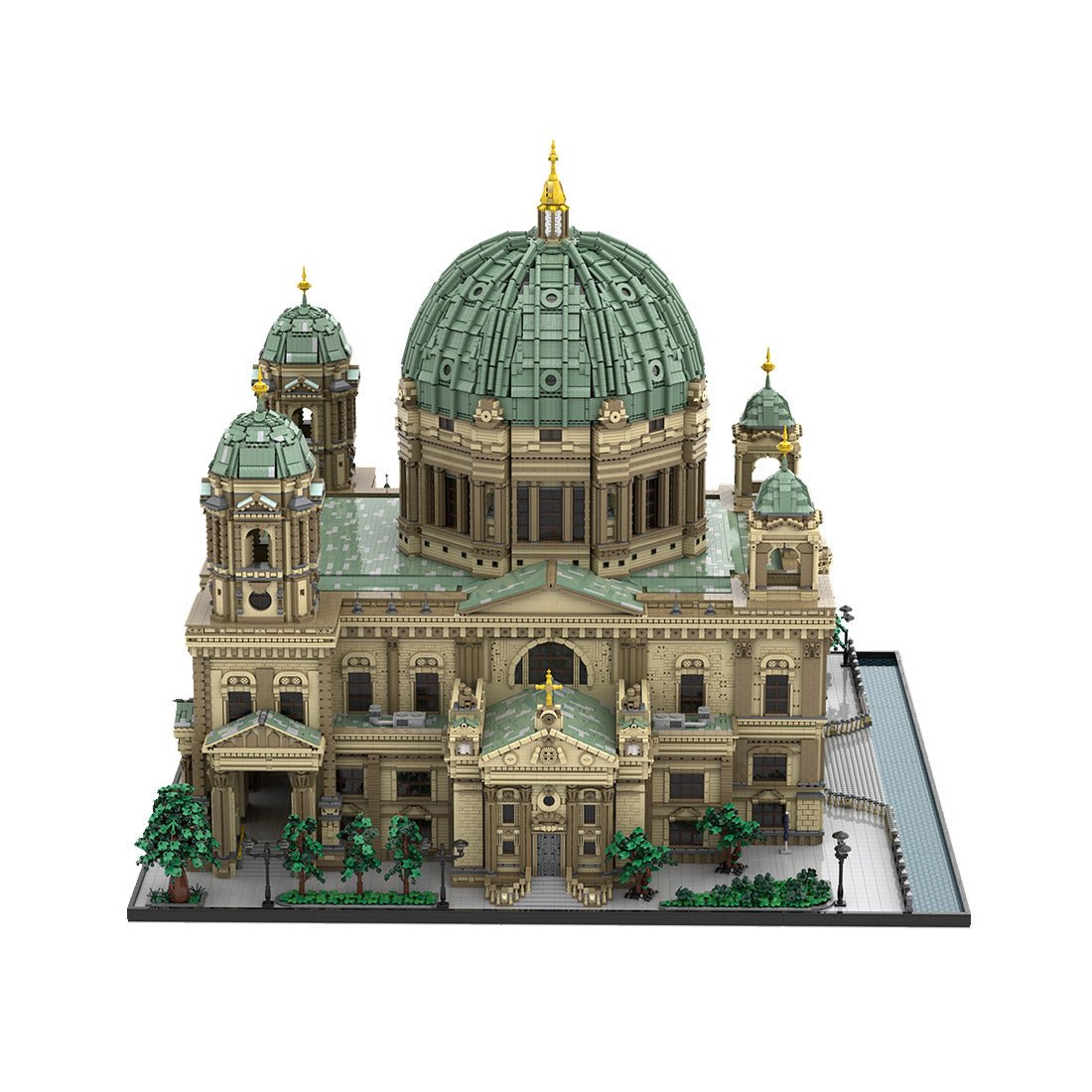 MOC - 169060 Berlin Cathedral Klemmbausteine - LesDiy - Klemmbausteine