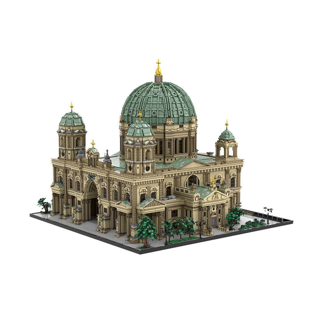 MOC - 169060 Berlin Cathedral Klemmbausteine - LesDiy - Klemmbausteine