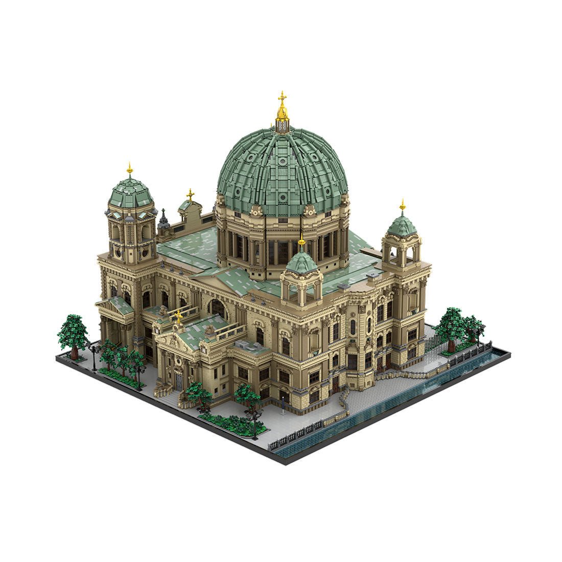 MOC - 169060 Berlin Cathedral Klemmbausteine - LesDiy - Klemmbausteine