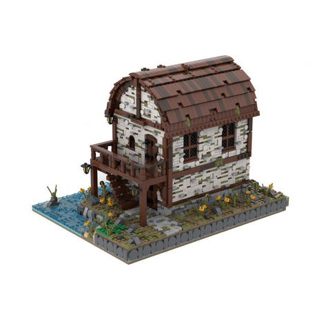 MOC - 169846 Medieval watermill Klemmbausteine - LesDiy - Klemmbausteine