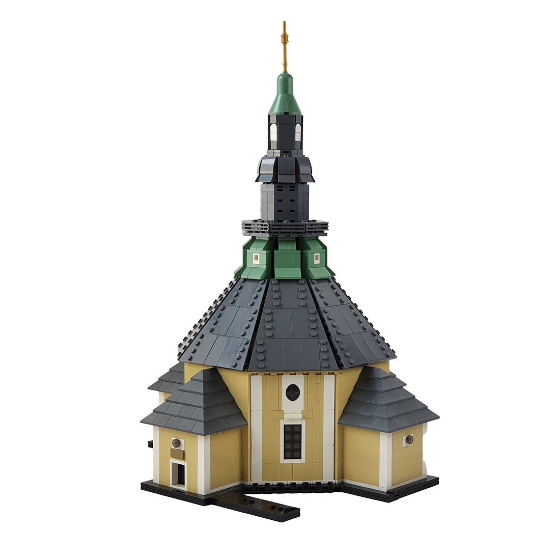 MOC - 169901 Mountain Church Seiffen Klemmbausteine - LesDiy - Klemmbausteine