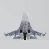 MOC - 170244 Sukhoi Su - 27 Klemmbausteine - LesDiy - Klemmbausteine
