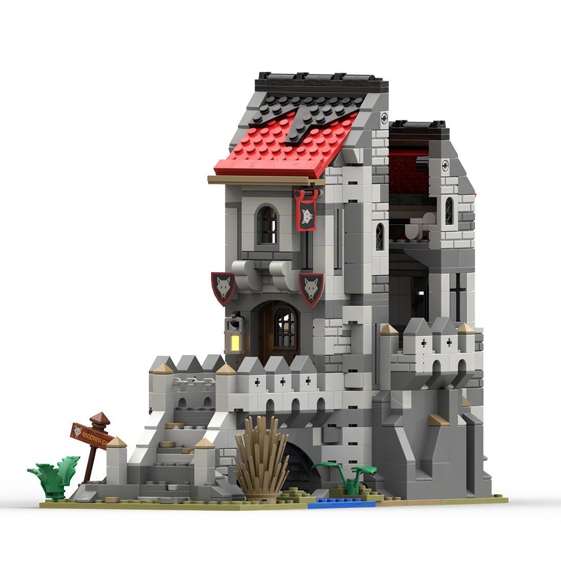 MOC - 171966 Wolfpack Wraith Watchtowwer Klemmbausteine - LesDiyLesDiy