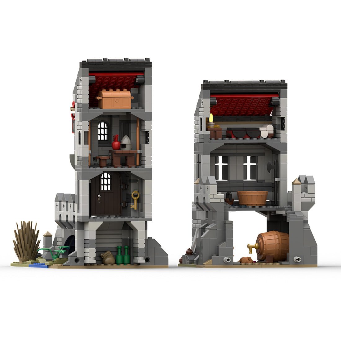 MOC - 171966 Wolfpack Wraith Watchtowwer Klemmbausteine - LesDiyLesDiy