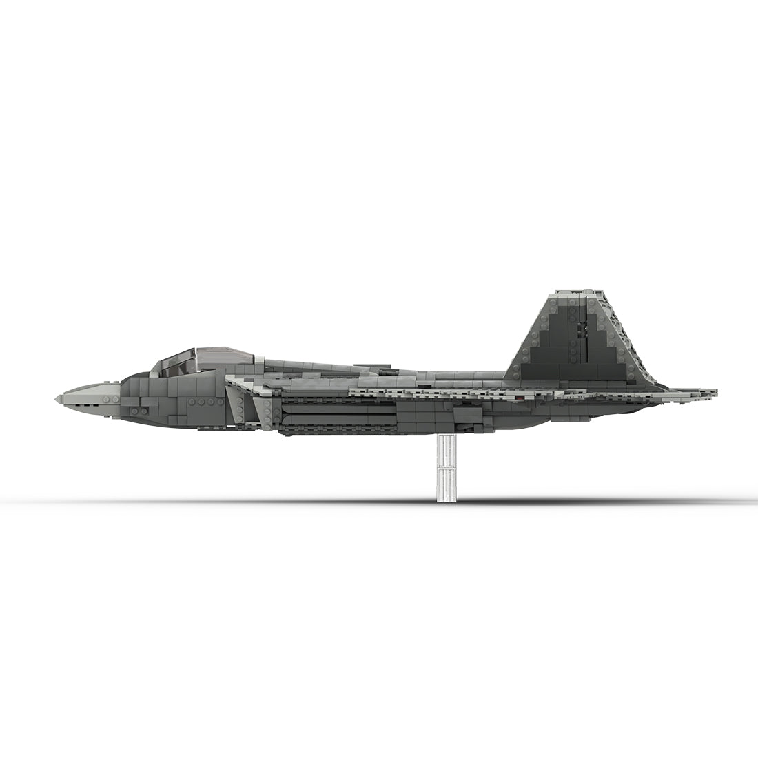 MOC - 172484 F - 22 RAPTOR - 1:35 Scale (v3) Klemmbausteine - LesDiy - Klemmbausteine