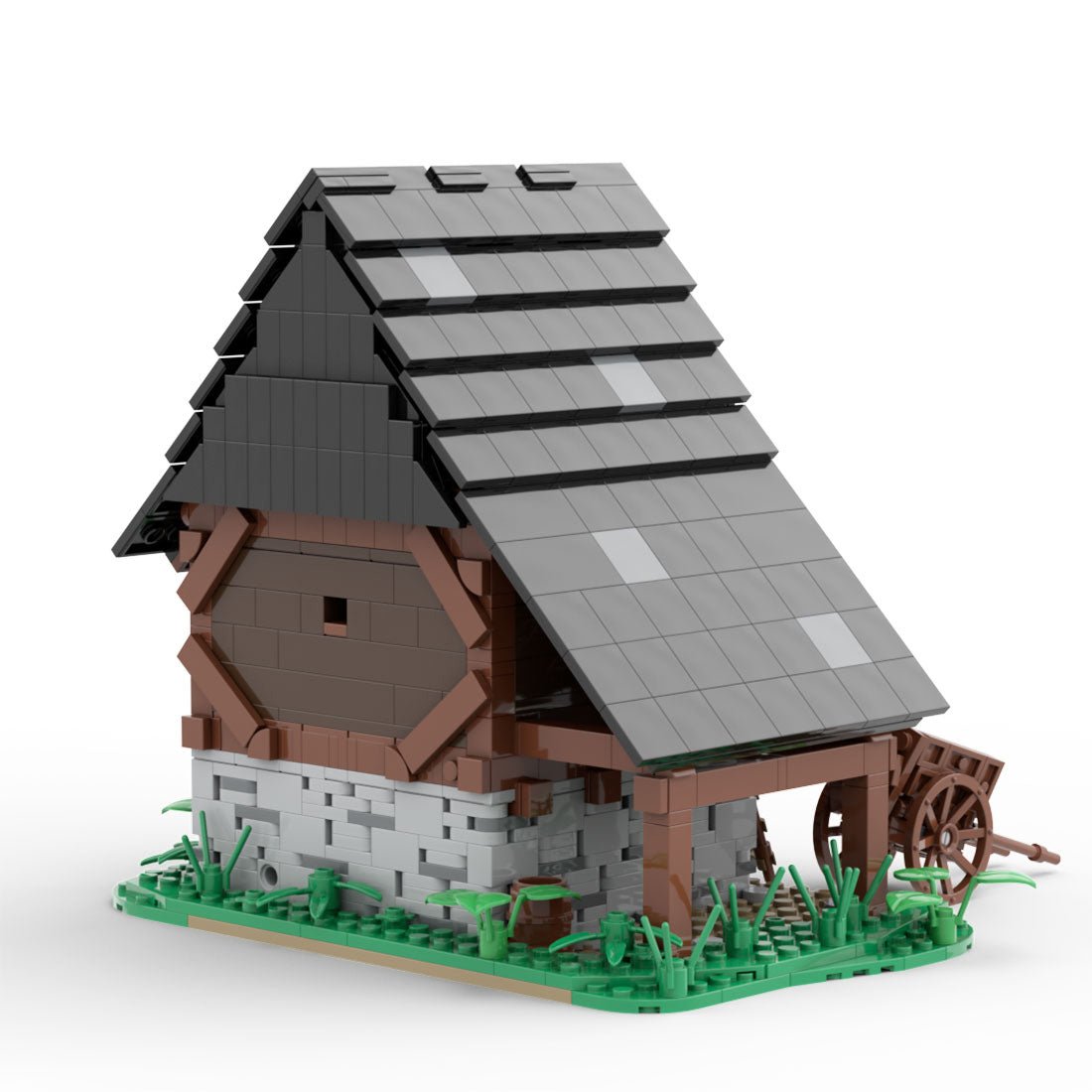 MOC - 172871 Medieval Granary Klemmbausteine - LesDiy - Klemmbausteine