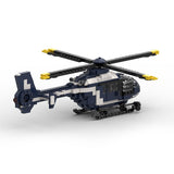 MOC - 173104 EC 135 gendarmerie Klemmbausteine - LesDiy - Klemmbausteine