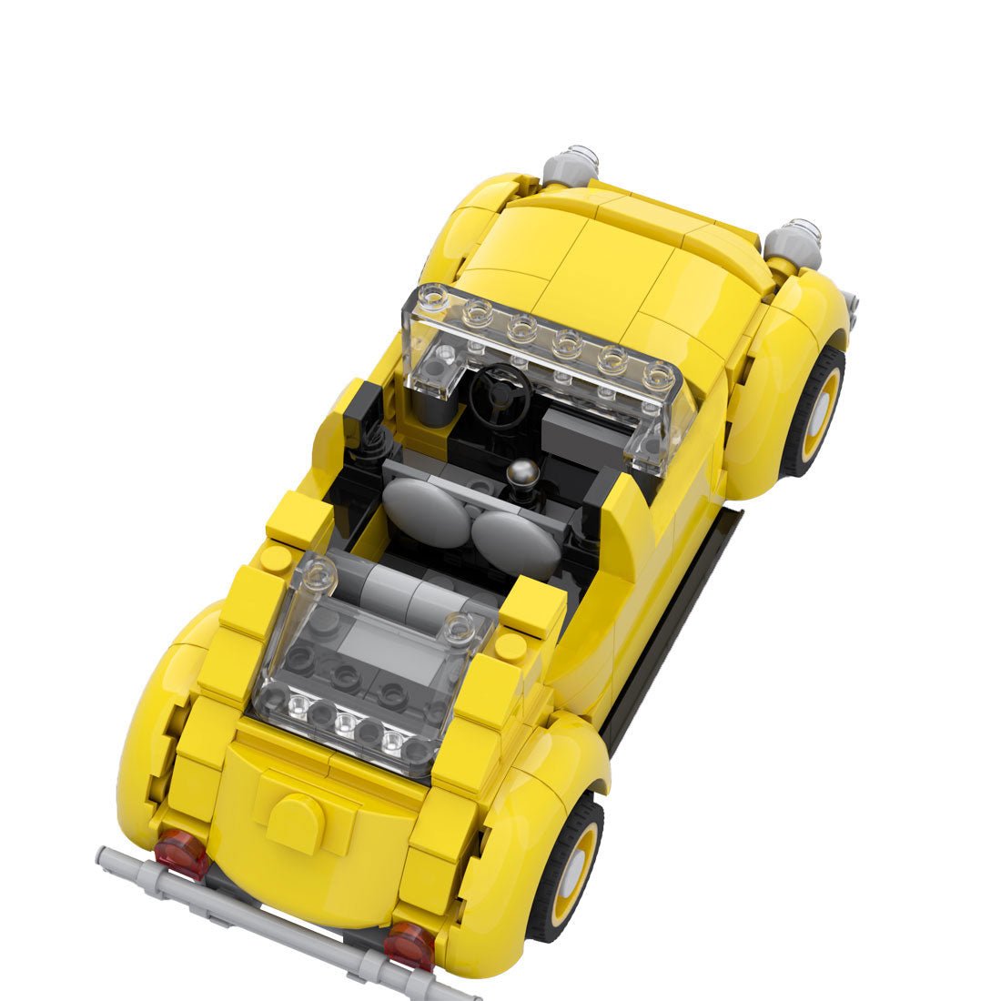 MOC - 173791MOCturnal VW Beetle Klemmbausteine (Bumblebee Edition) - LesDiy - Klemmbausteine