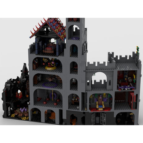 MOC - 173957 Dragon's Lake Castle Klemmbausteine - LesDiy - Klemmbausteine