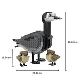  MOC - 174477 Barnacle goose and goslings Klemmbausteine - LesDiy - Klemmbausteine