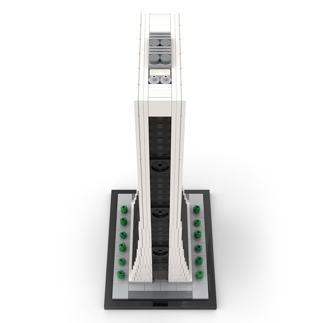 MOC - 174824 Solow Building 1:800 Scale Klemmbausteine - LesDiy - Klemmbausteine