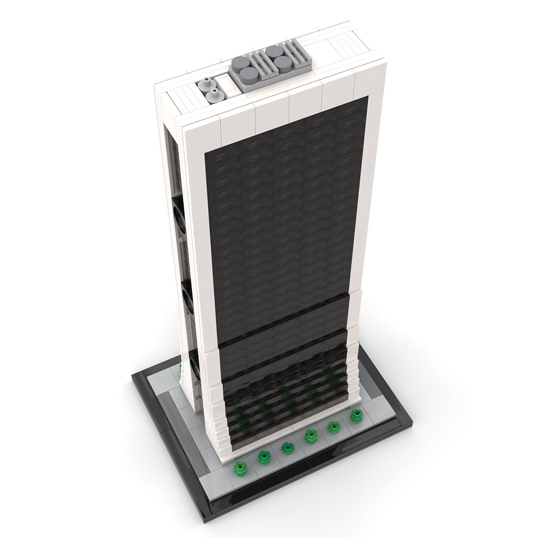 MOC - 174824 Solow Building 1:800 Scale Klemmbausteine - LesDiy - Klemmbausteine
