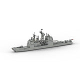 MOC - 175975 Ticonderoga Class Cruiser - 1:300 Scale Klemmbausteine - LesDiy - Klemmbausteine