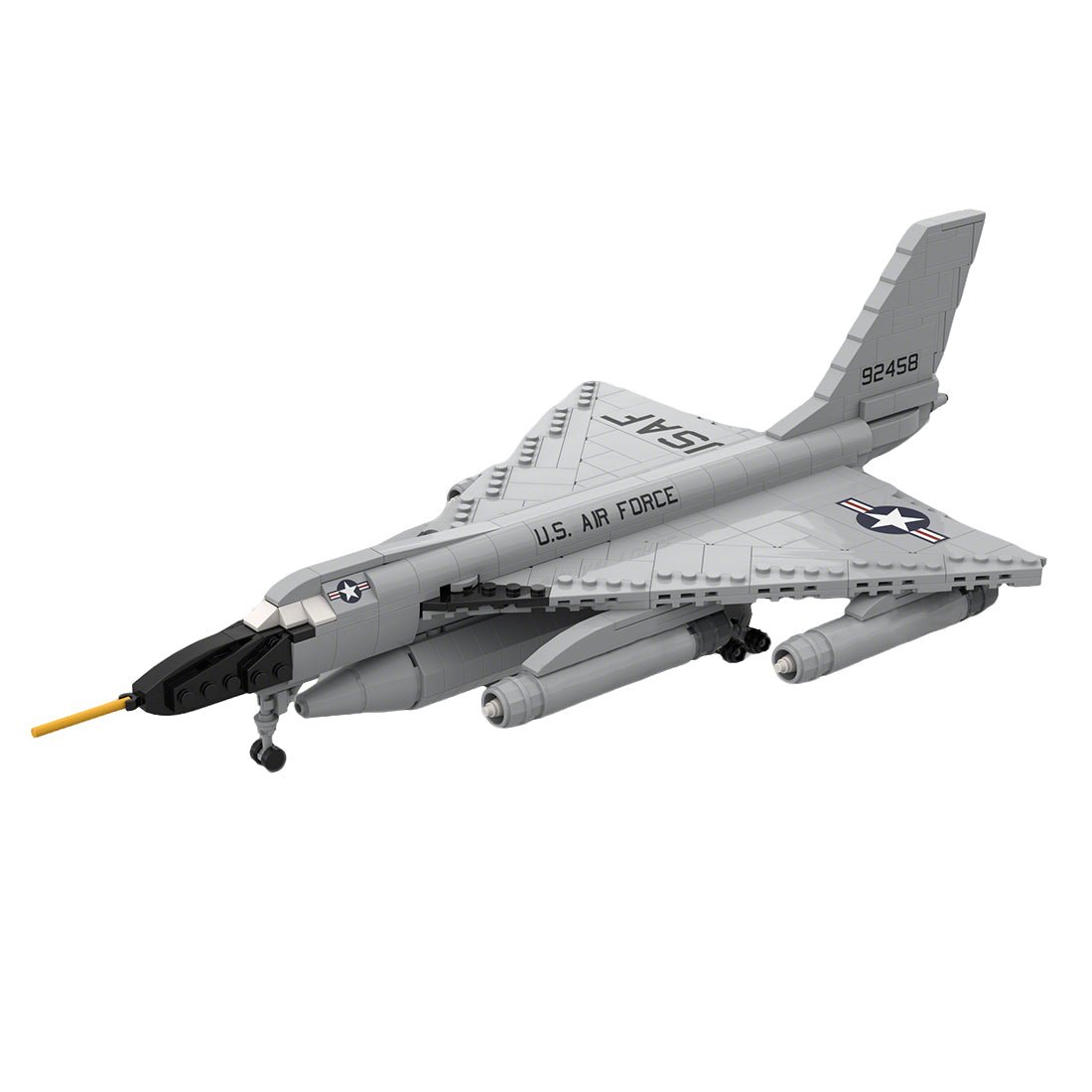 MOC - 176453 1:72 Scale B - 58 Hustler Klemmbausteine - LesDiy - Klemmbausteine